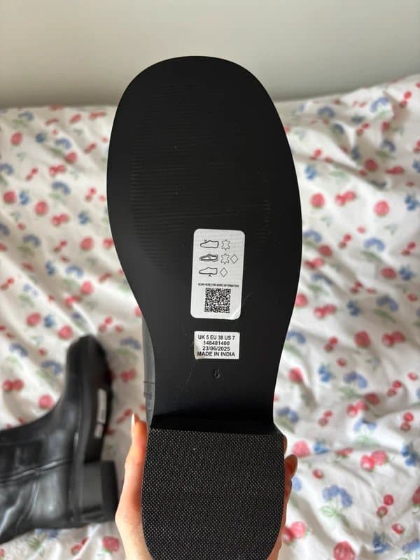 ASOS asos black leather boots