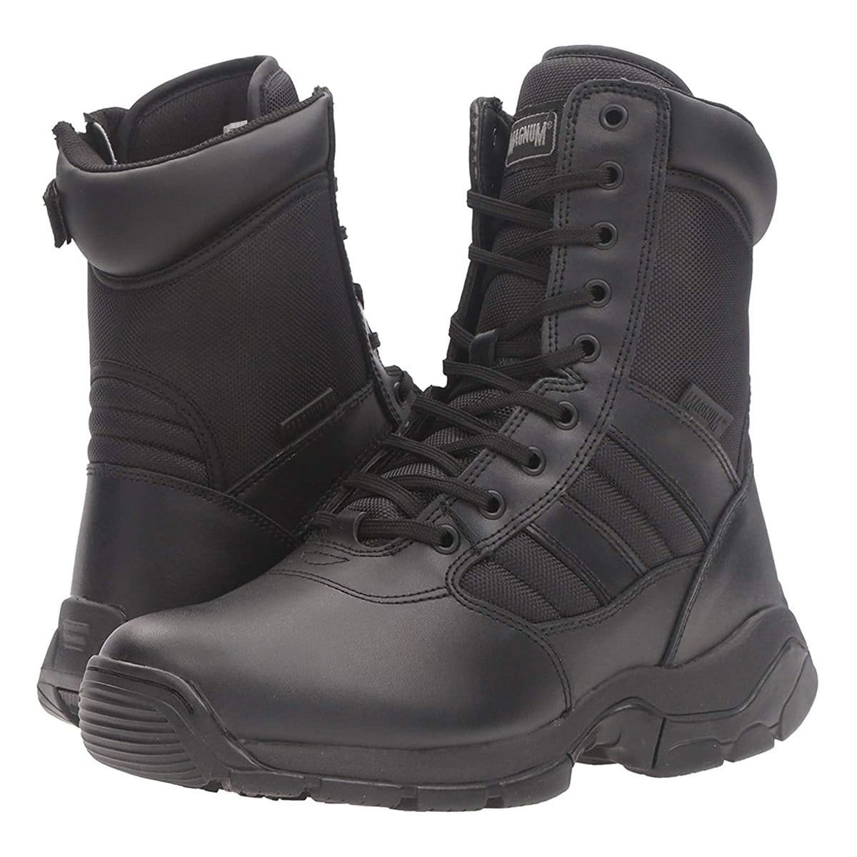 magnum Magnum Men's Panther 8 Inch Side Zip Military Combat Boots in Black - 4