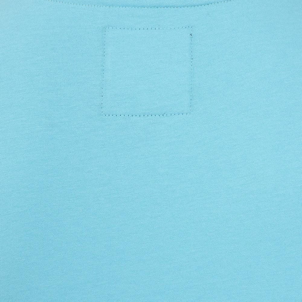 Lazy Jacks Lazy Jacks Men's Printed Cotton T-Shirt in Turquoise - 4
