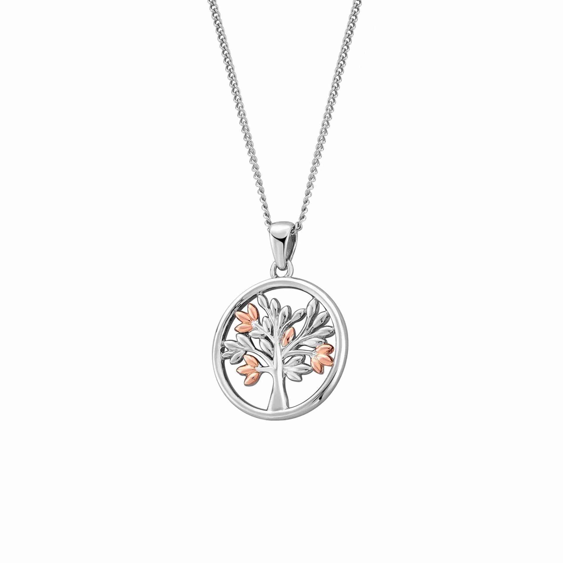 Clogau Clogau Women's Tree of Life Sterling Silver Pendant in Metallics