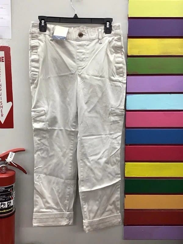 St. Johns Bay St. John’s bay girlfriend chino mid rise size 8 moonbeam new