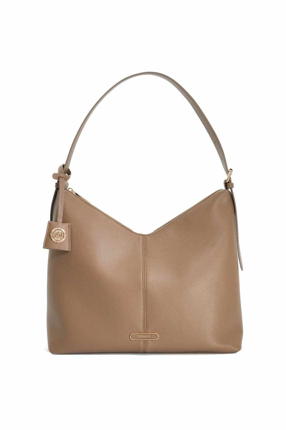 Dune London Dune London Women's 'Duplex' Shoulder Bag in Natural