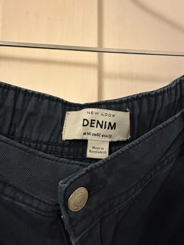 New Look navy blue cargo pants