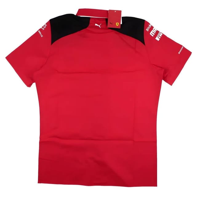 Scuderia Ferrari Scuderia Ferrari Men's Personalised 2023 Team Shirt Red - 2