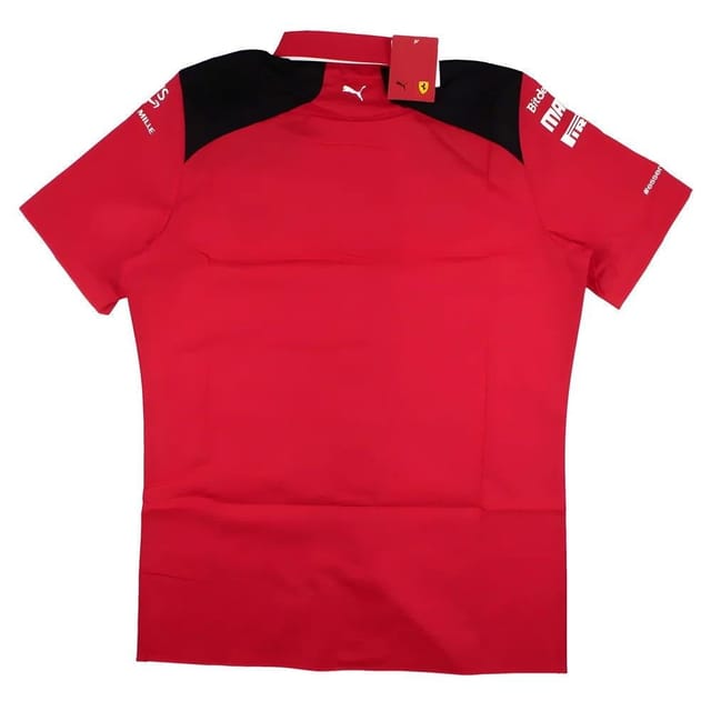 Scuderia Ferrari Scuderia Ferrari Men's Personalised 2023 Team Shirt Red - 3