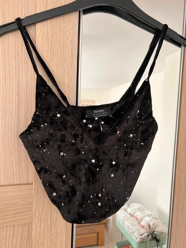 Bershka Celestial crop top