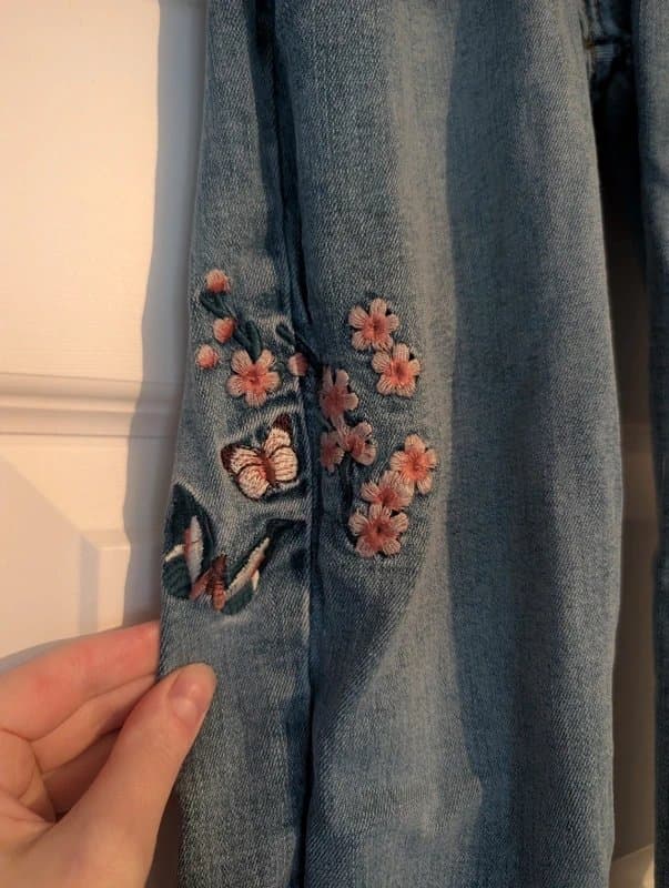 New Look New look Embroidered Skinny Jeans
