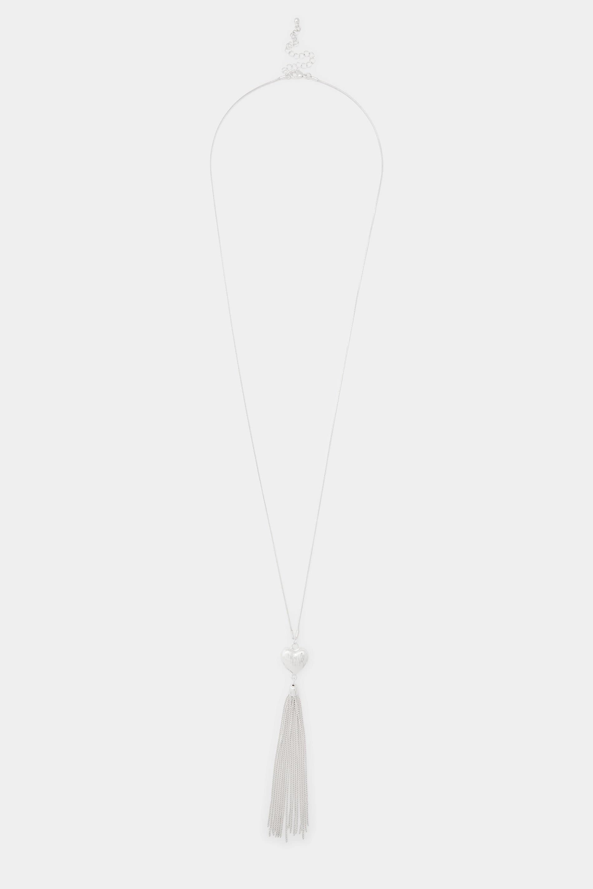 Yours Silver Tone Long Twist Lariat Necklace