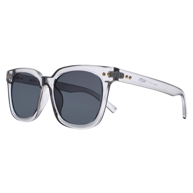 Atum Atum Men's Square Shiny Transparent Grey Smoke Grey Meraki - 2