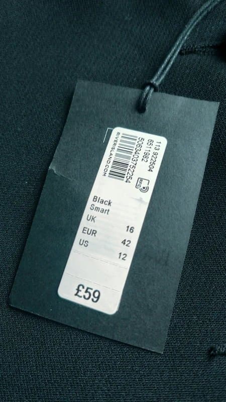 River Island River Island black blazer Size 16