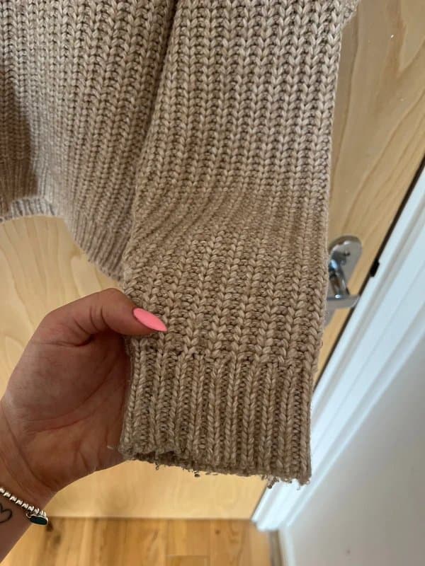 ASOS Cream knitted jumper