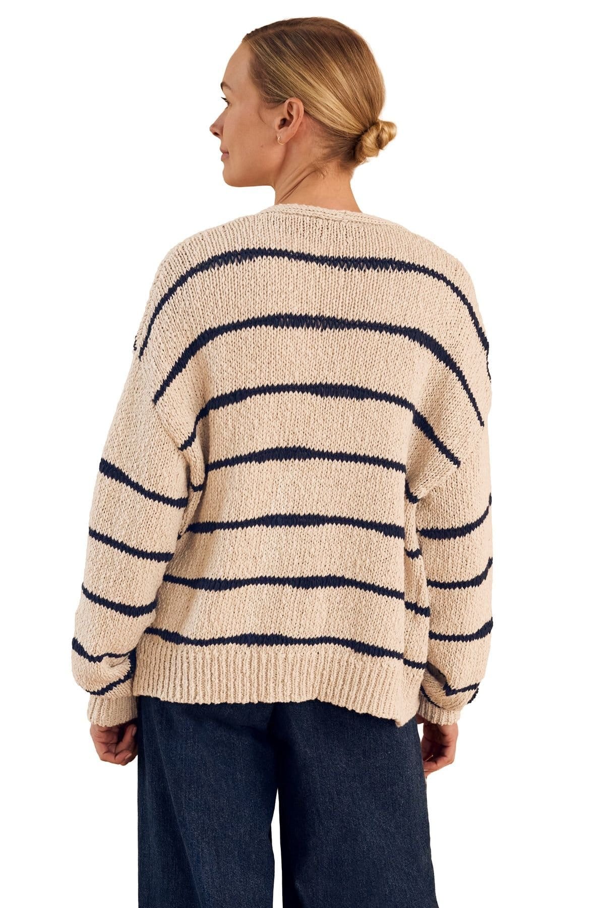 Celtic & Co Celtic & Co Women's Long Sleeve Drop Stitch Cardigan - 4