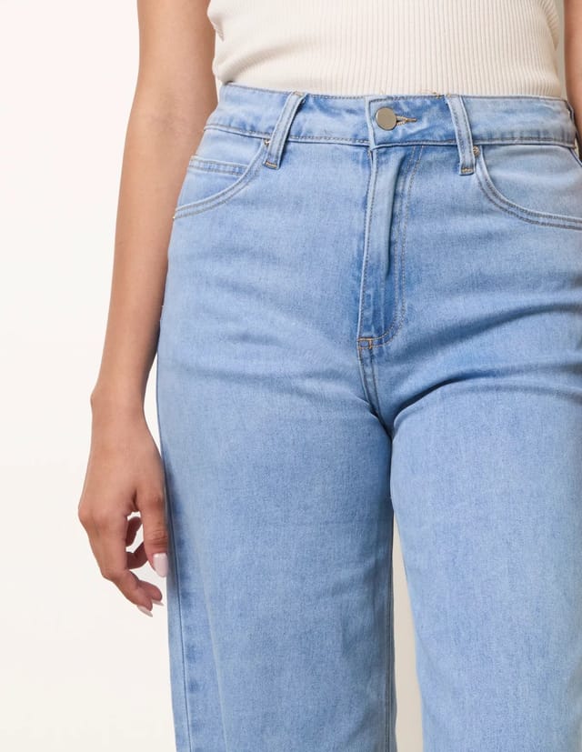 Blue Vanilla Light Weight Stretch Flared Jeans - 3