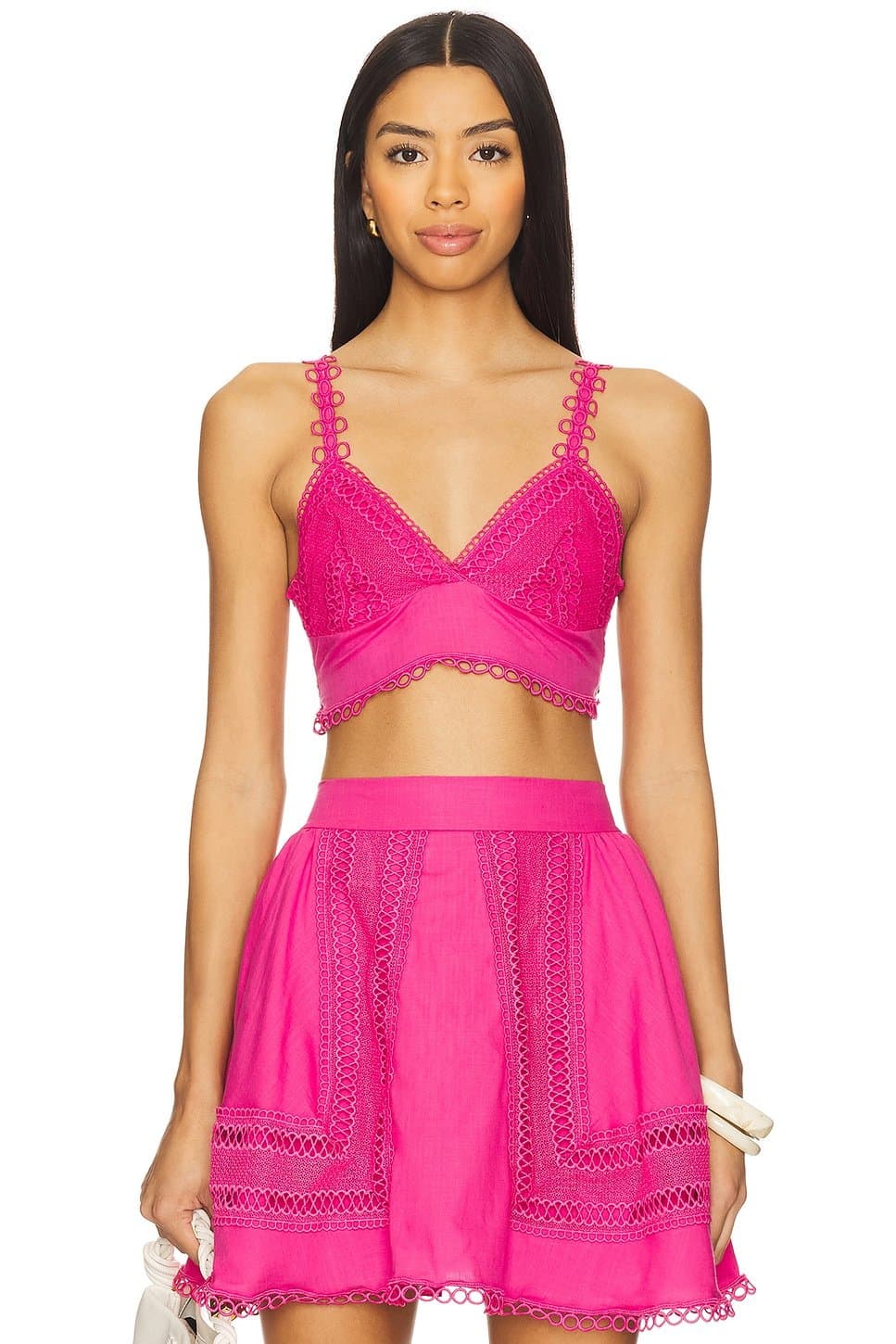 revolve Revolve Jasmine Top in Pink Passion