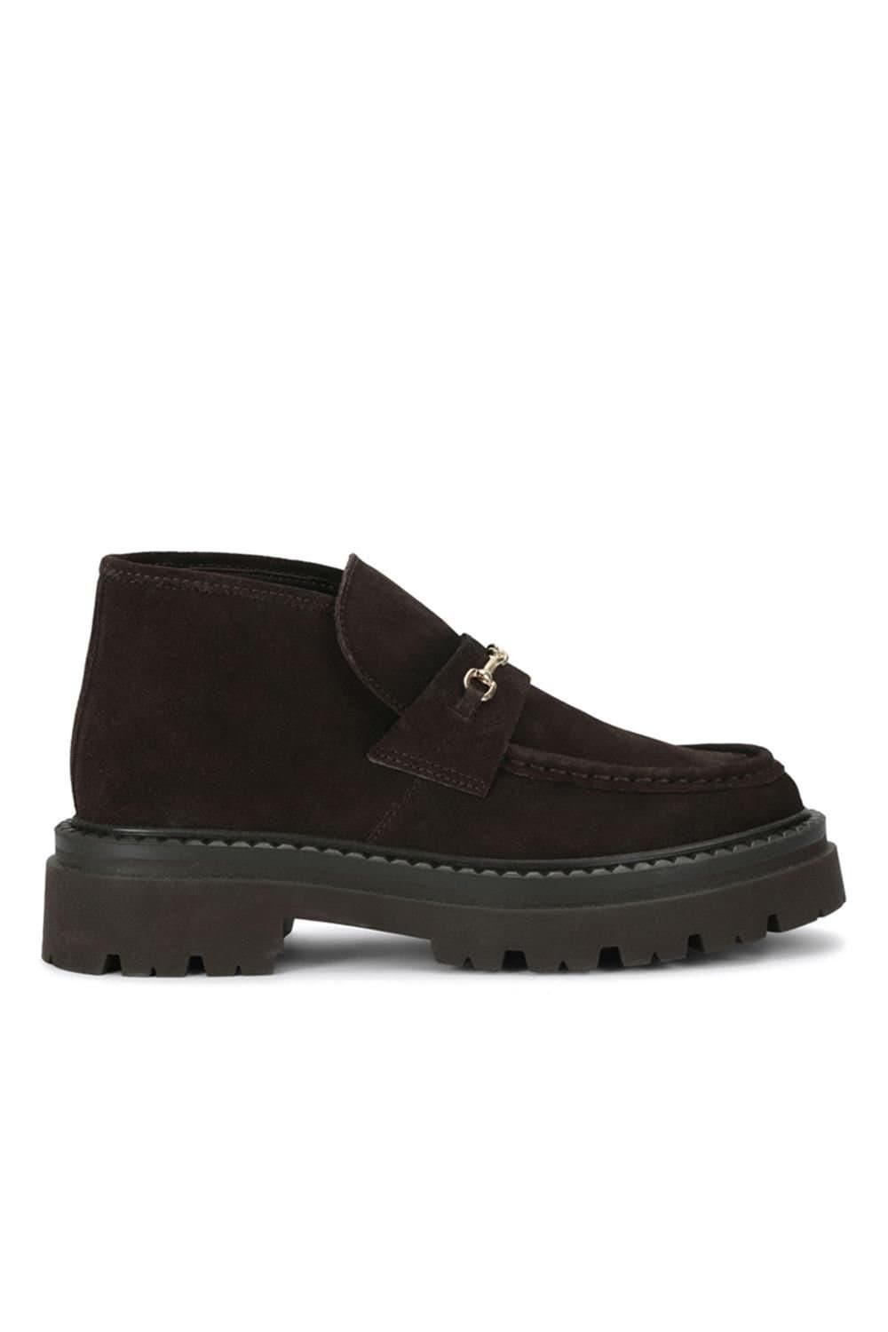 Steve Madden Steve Madden Women's 'Karima 880' Suede Boots In Dark Brown