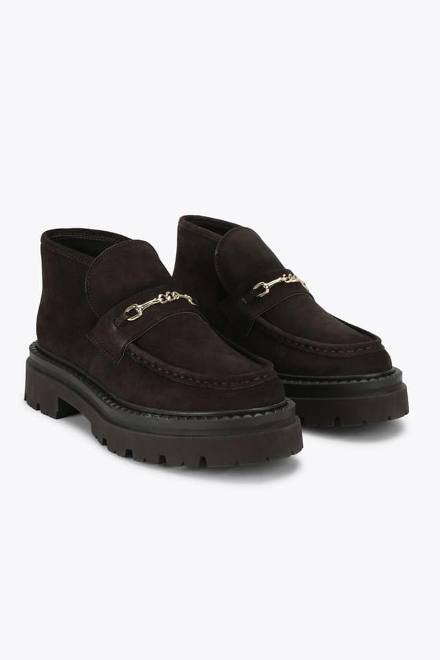 Steve Madden STEVE MADDEN Women's 'Karima 880' Suede Boots in Dark Brown - 2