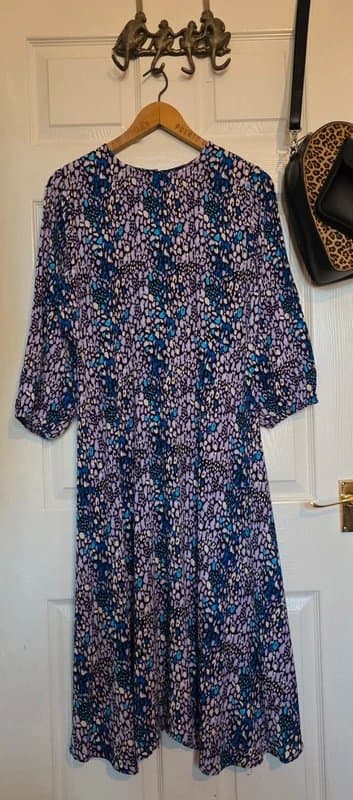 Marks & Spencer M&S Leopard Print Fit & Flare Midi Dress