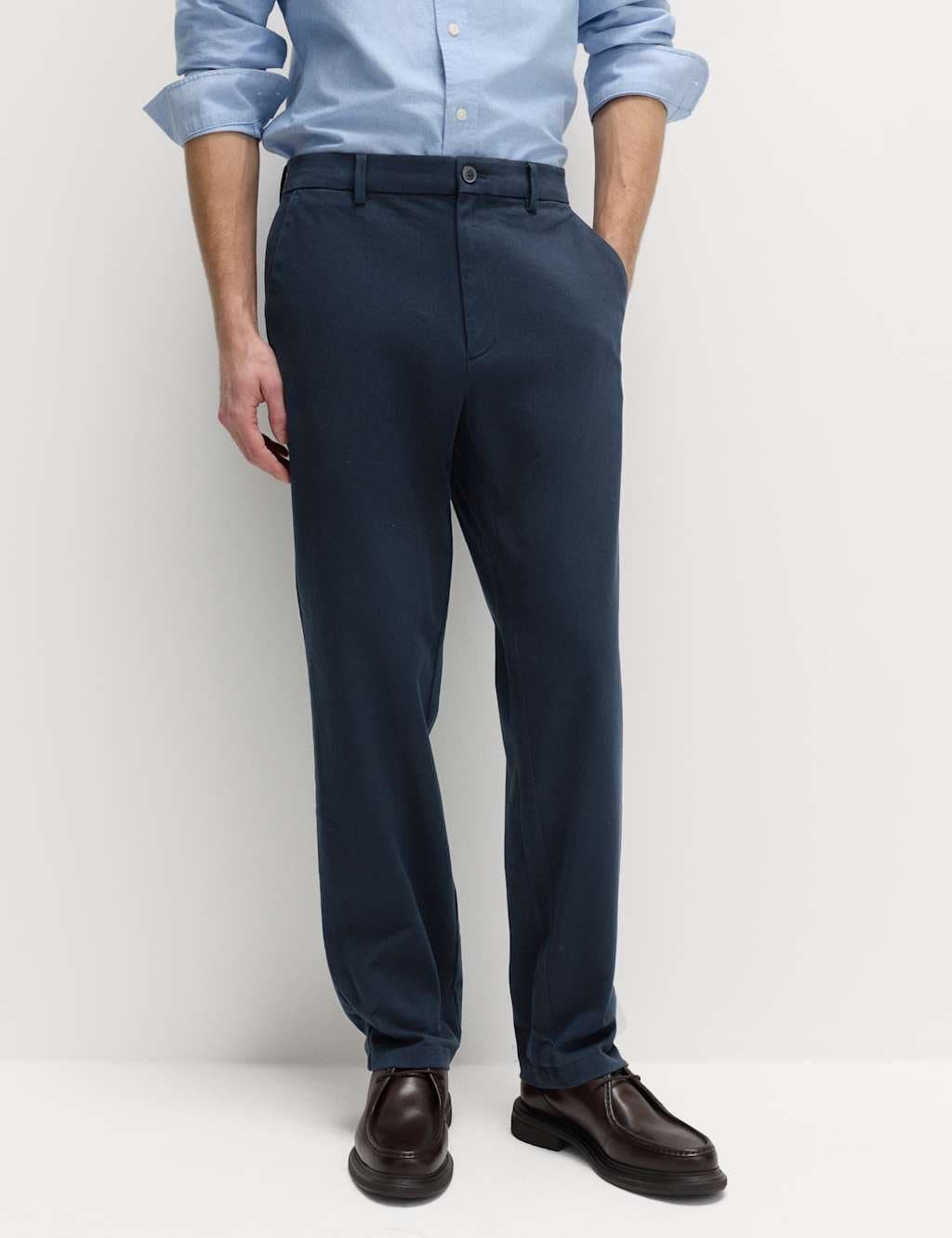 Marks & Spencer M&S The Ultimate Regular Fit Chinos Bronze