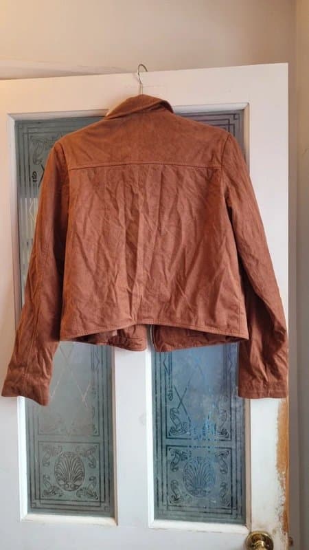 ASOS Asos cropped faux leather jacket