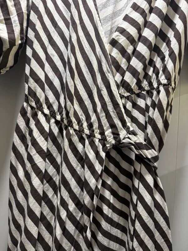 Next Next linen look maxi wrap dress