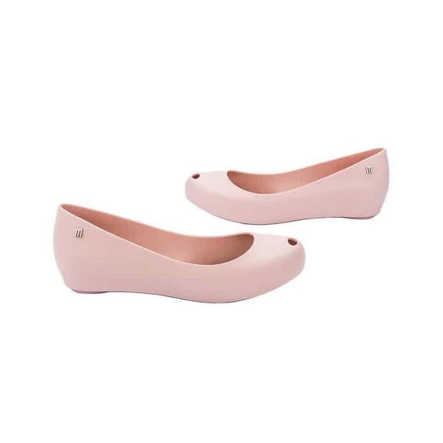 Melissa Shoes Melissa Shoes Women's Ultragirl Basic II Flats in Light Pink - 3