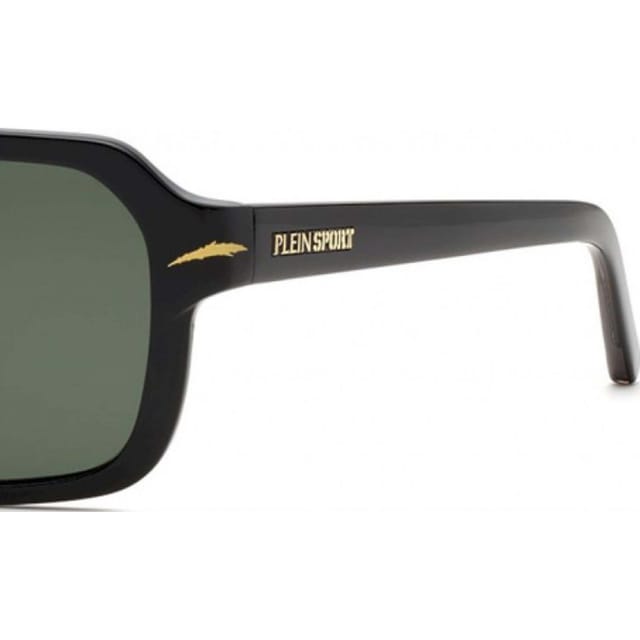 Plein Sport Plein Sport Men's SSP036-57700P Square/Rectangle Sunglasses in Black - 2