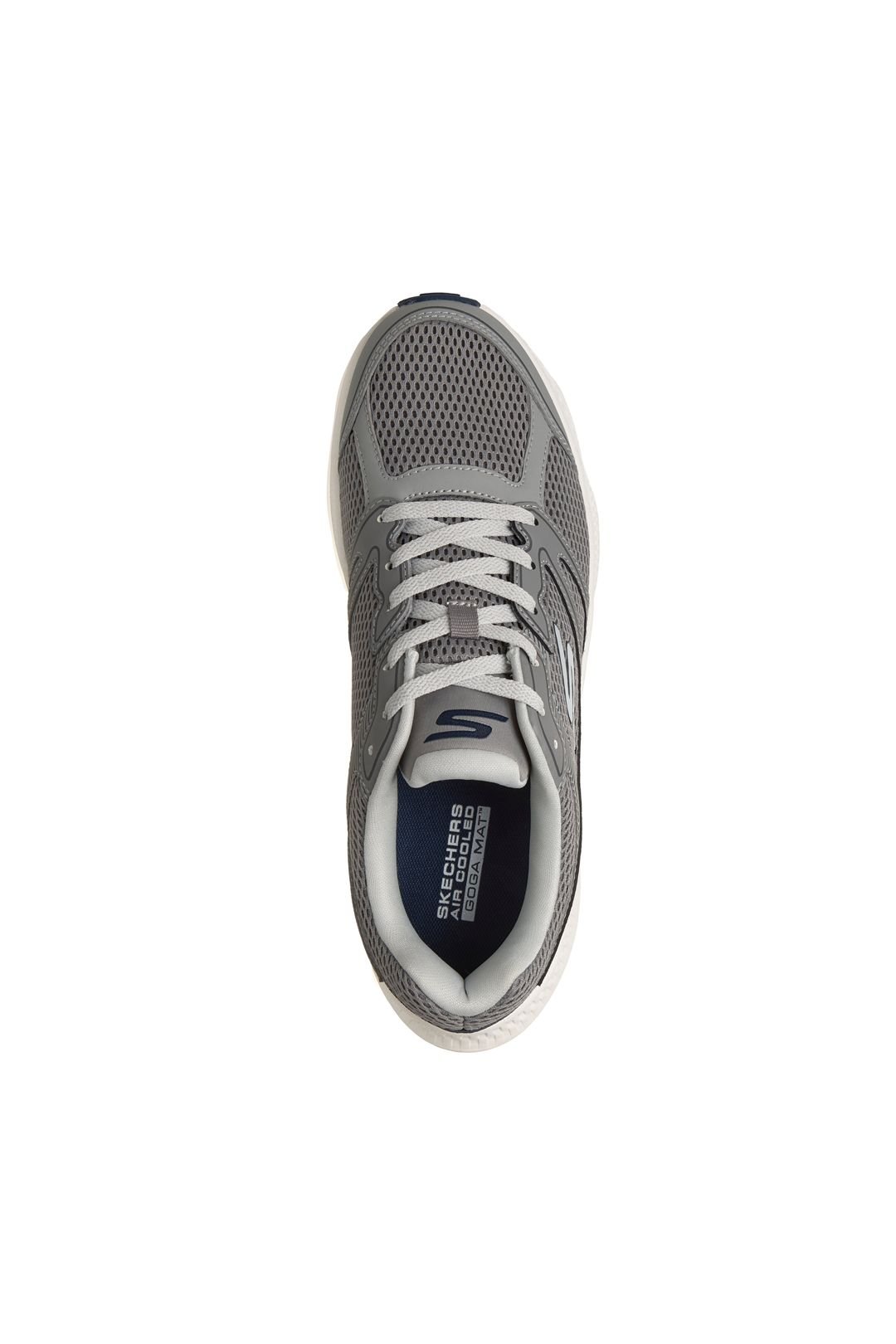 Skechers Skechers Men's GO RUN CONSISTENT 2.0 MAPLETON Mesh Lace Up Grey - 3