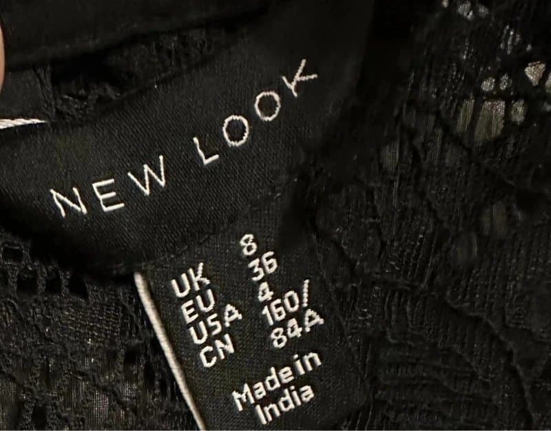New Look Black summer top