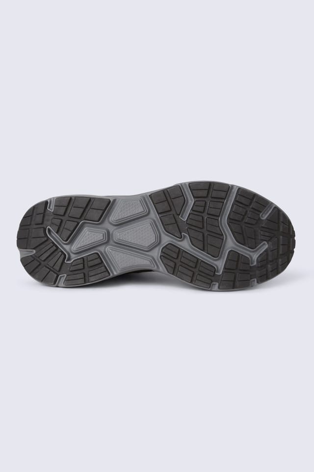 Animal Animal Men's 'Ezra' Comfortable Quick Wicking Every Day Lace Up Leather Trainers in Dark Grey - 3