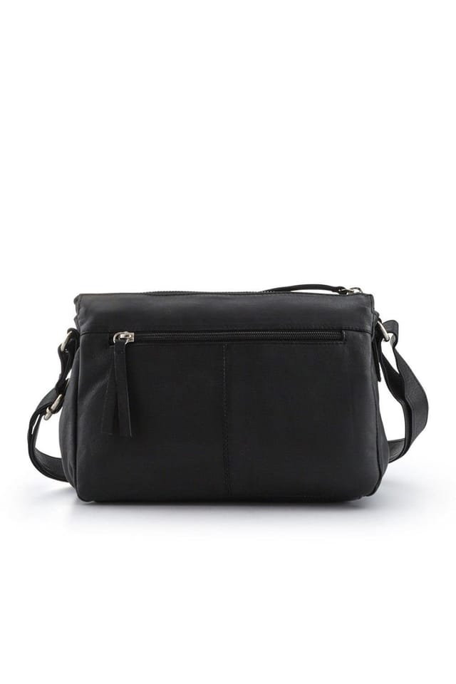 Pavers Pavers Women's Quilted Crossbody Bag in Black - 3