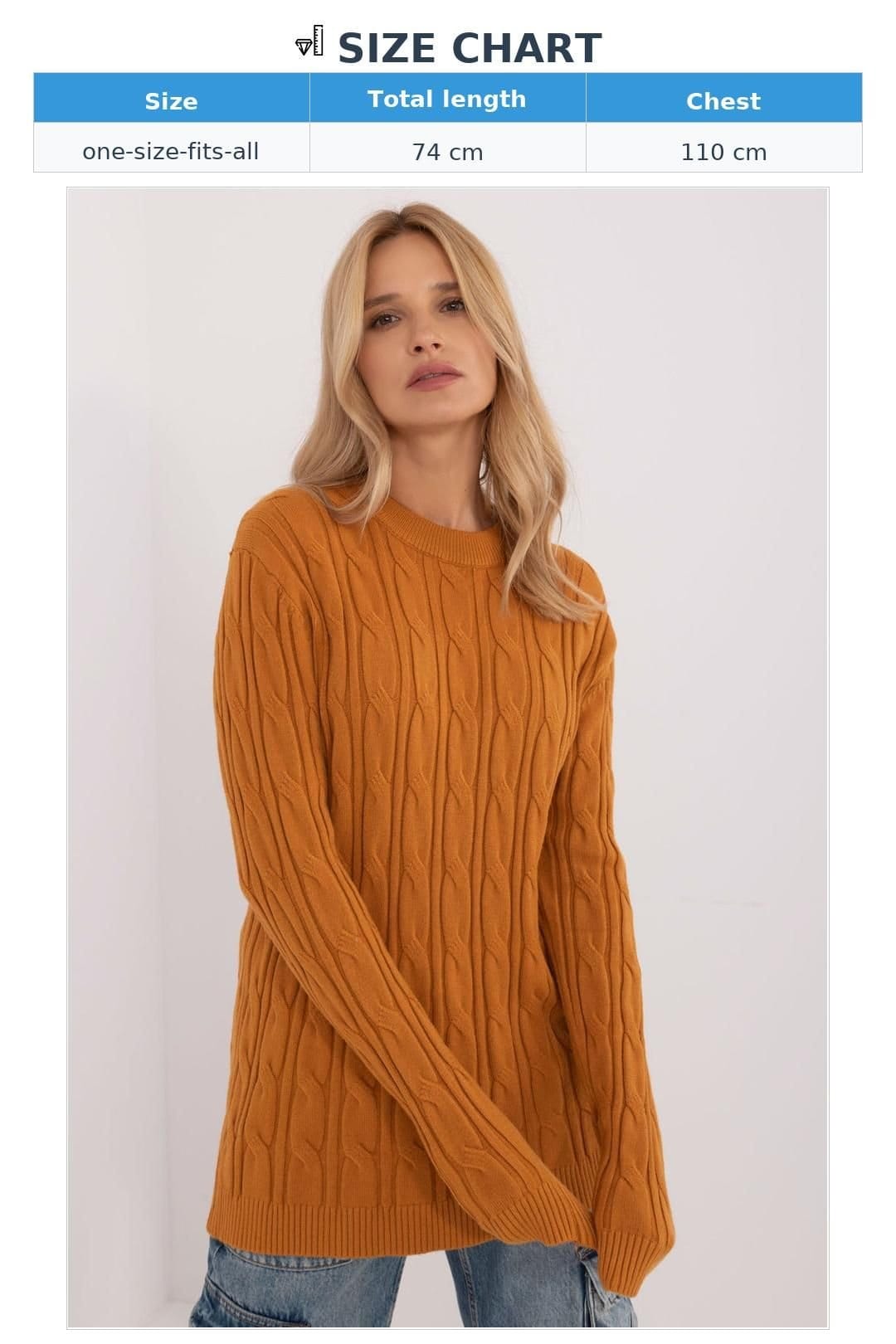 Love Lace Love Lace Women's Textured Viscose Nylon PBT Casual Sweater Style 199530 in Yellow - 4