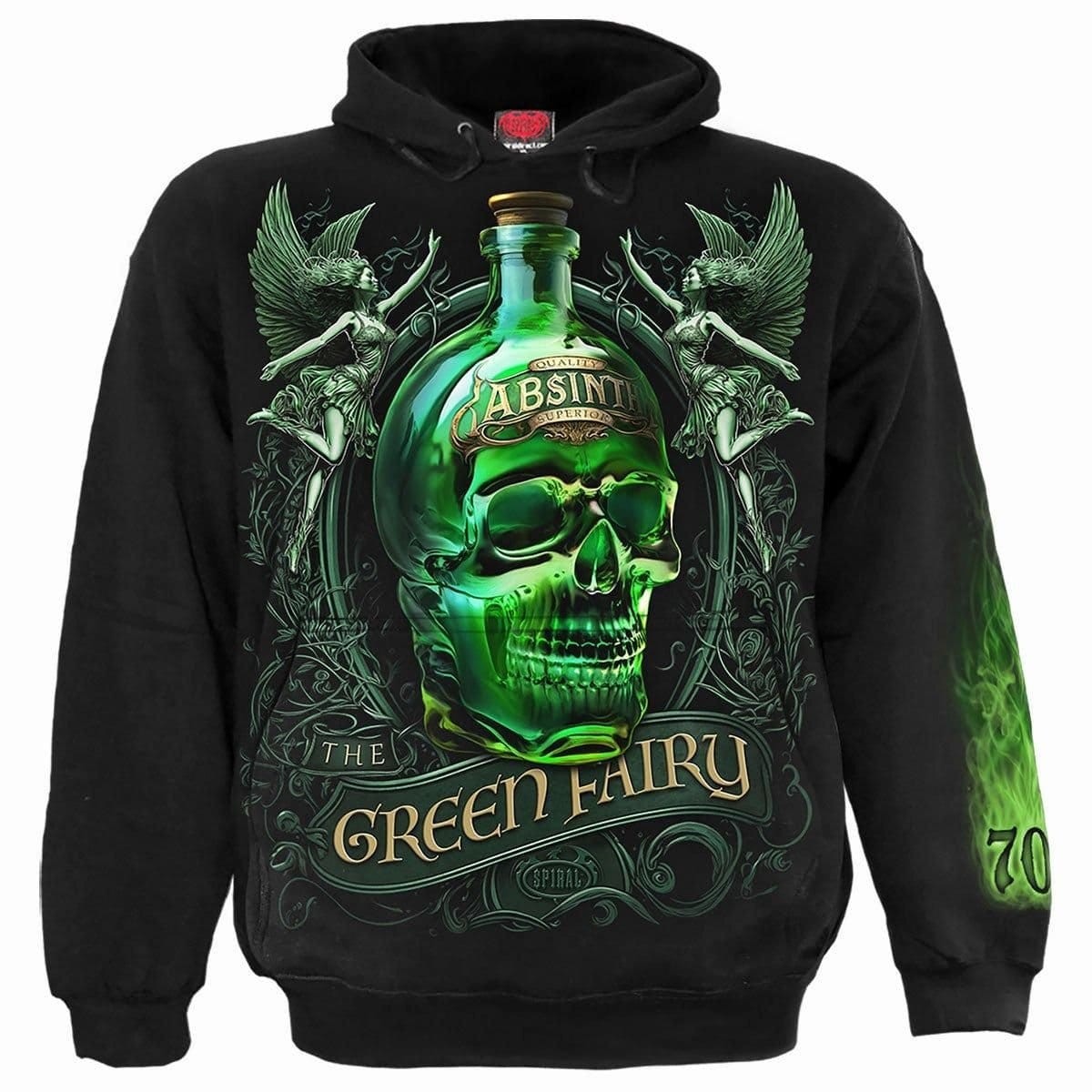 Spiral Men's The Green Fairy - Hoody Black