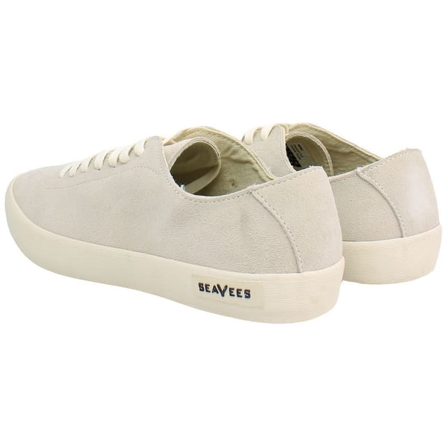 Seavees Seavees Men's Racquet Club Lace-Up Beige Suede Leather Plimsolls - 3