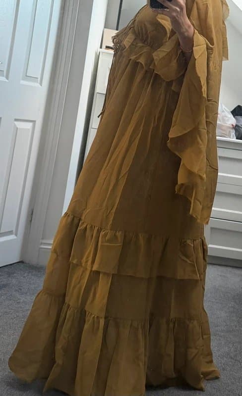 ASOS Design ASOS maxi chiffon dress