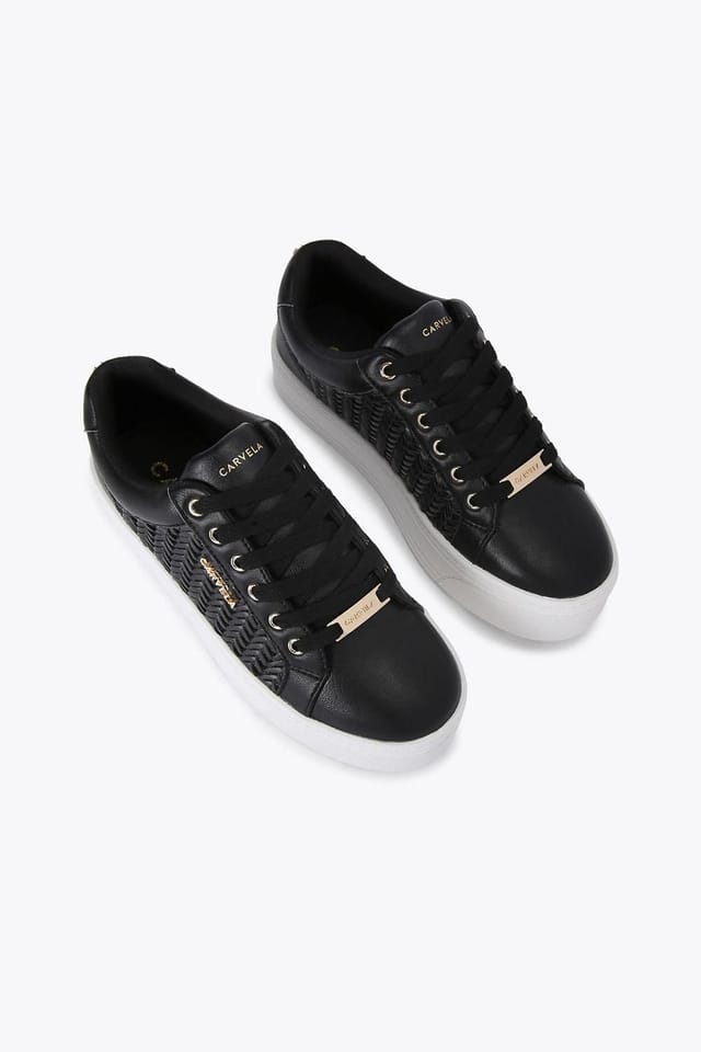 Carvela Carvela Women's 'Sardinia Sneaker' Trainers in Black - 2