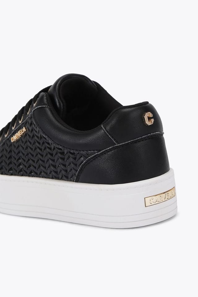 Carvela Carvela Women's 'Sardinia Sneaker' Trainers in Black - 3