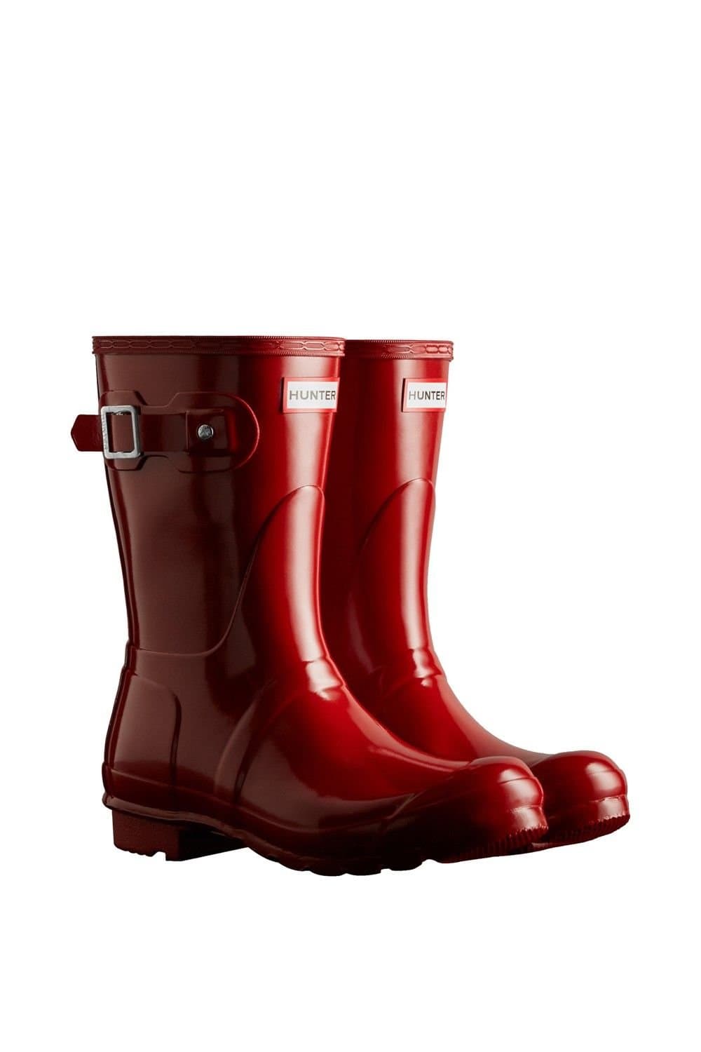 Hunter Hunter Women's Original Short Wellington in Red