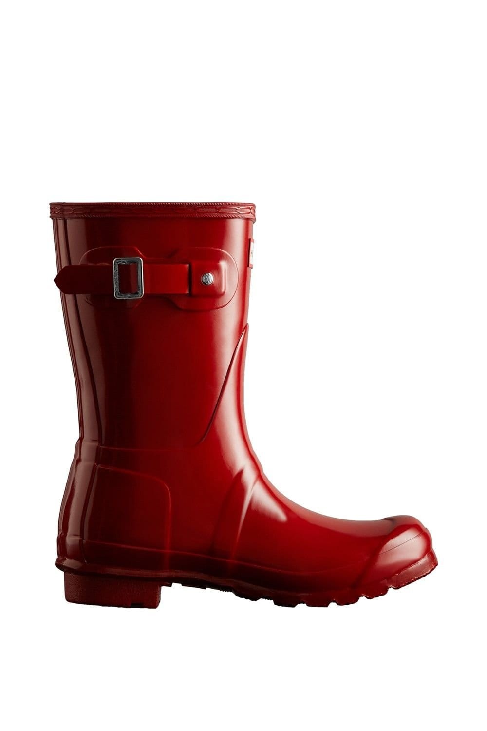 Hunter Hunter Women's Original Short Wellington in Red - 4