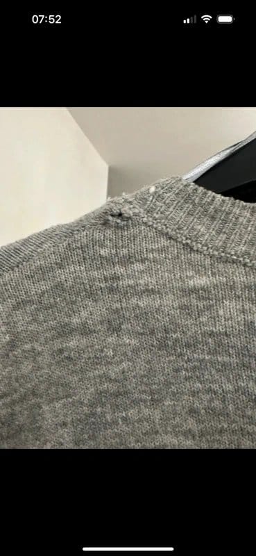 New Look Grey Diamanté Jumper