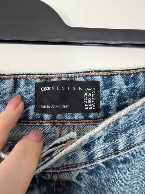 ASOS ASOS design curve jeans size 22