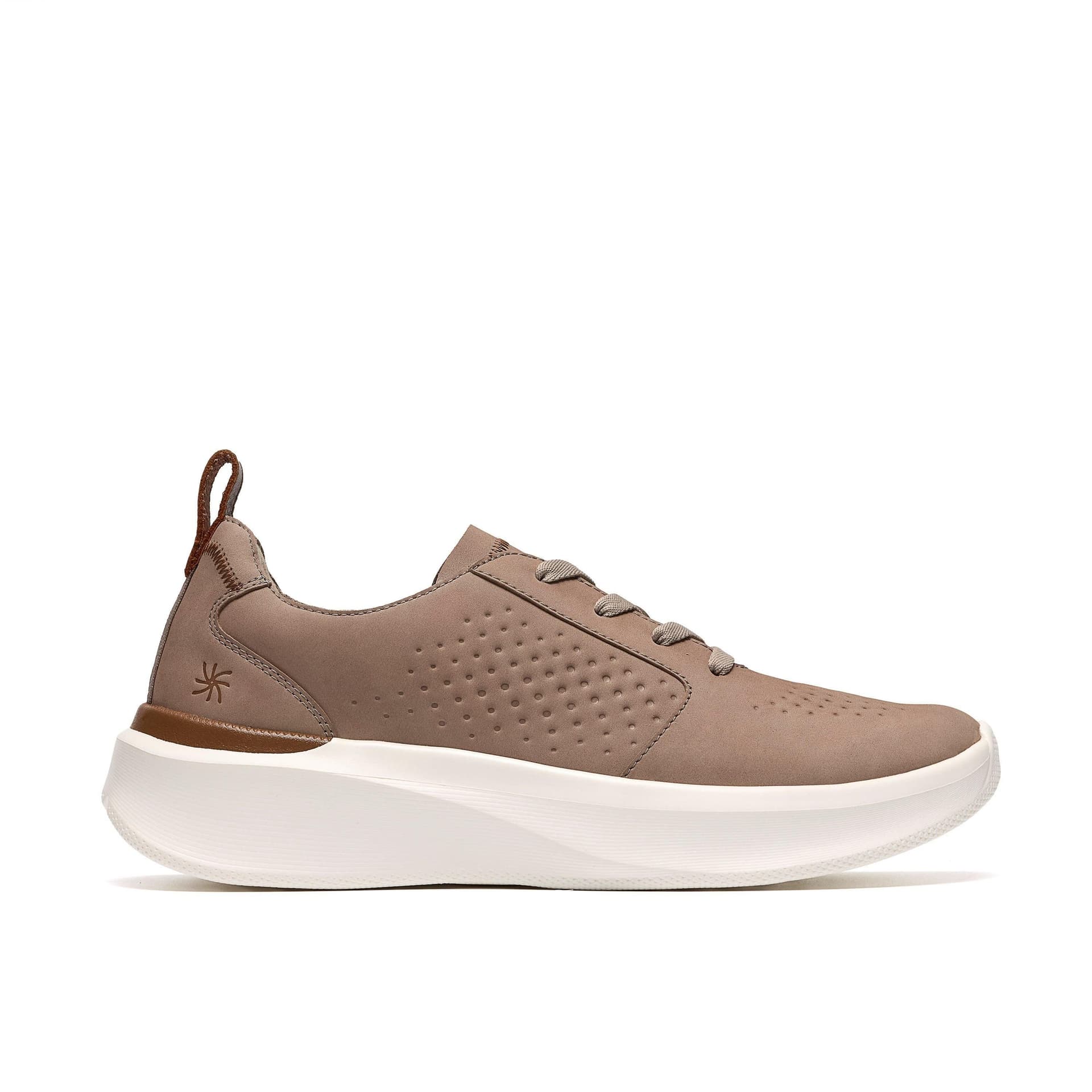 Clarks Clarks Men's Solevana Style Grey Trainers, Lace Up
