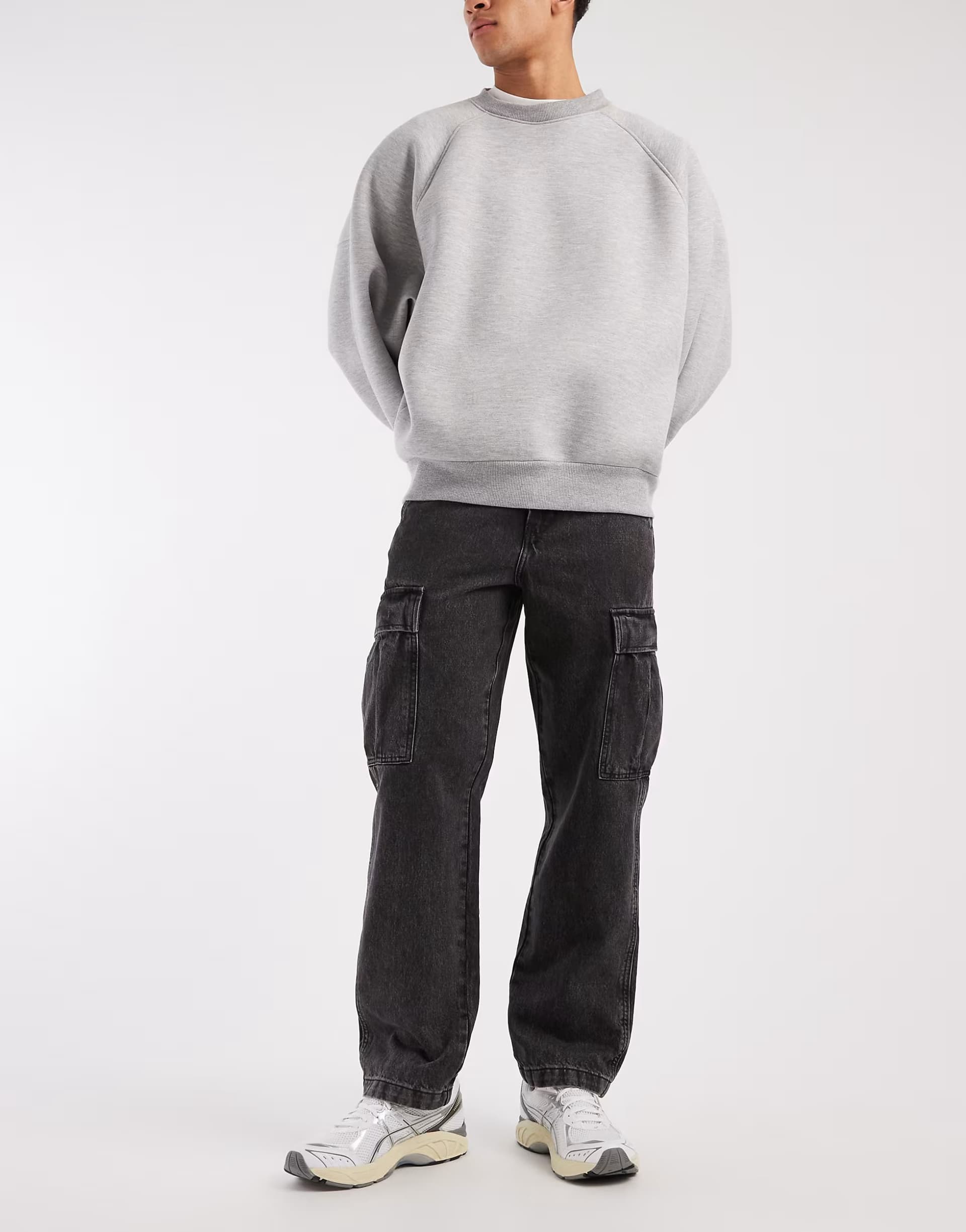 ASOS Levi's XX cargo straight fit jeans in black