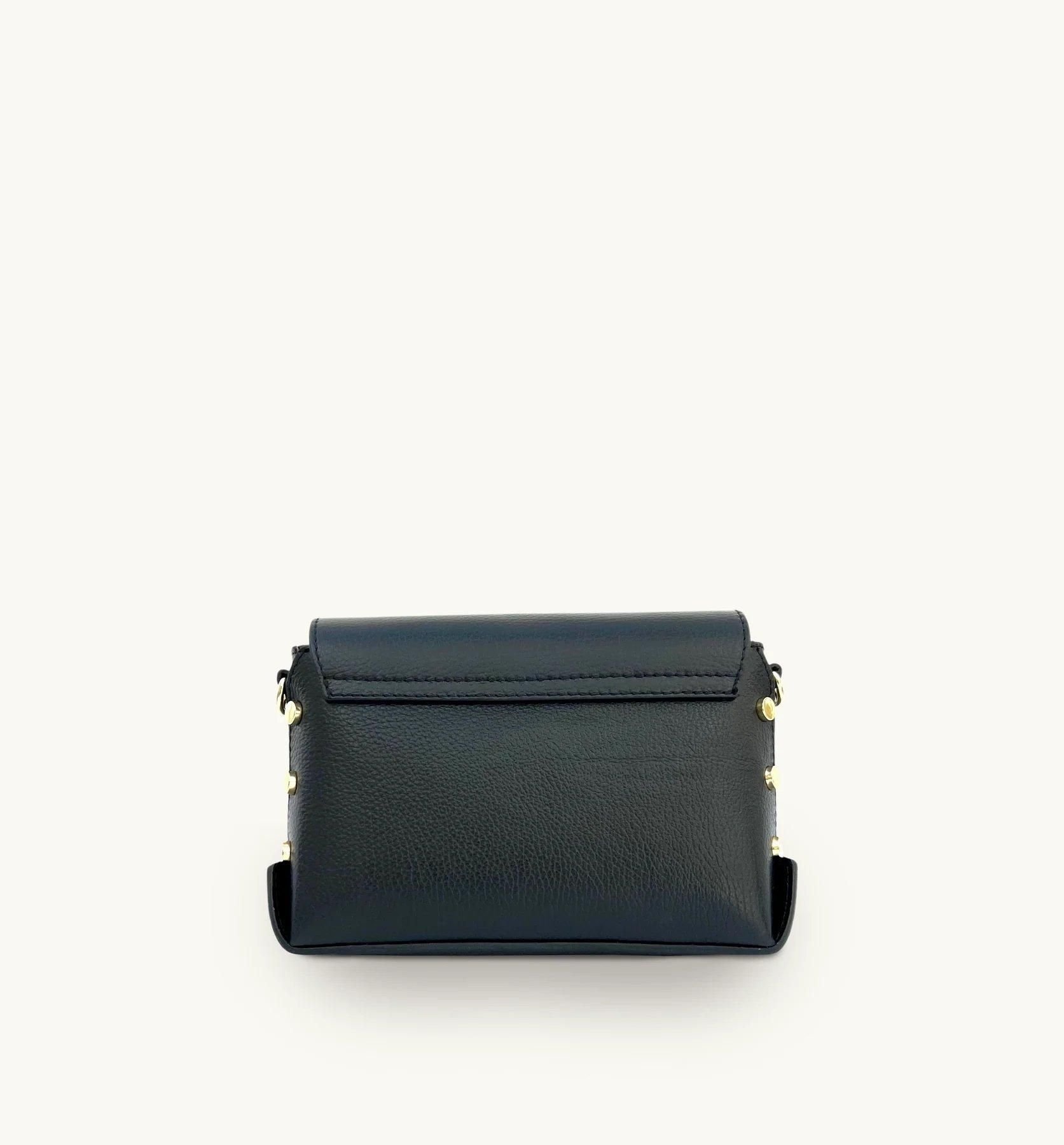Apatchy London Apatchy London Women's The Bloxsome Leather Crossbody Bag in Black - 2