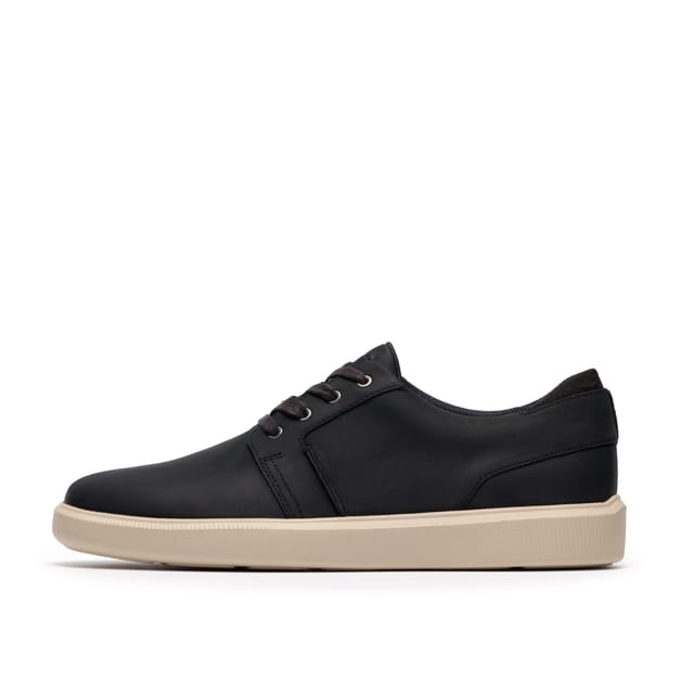 Clarks Clarks Men's Brodin Seam Navy Trainers, Lace Up - 2