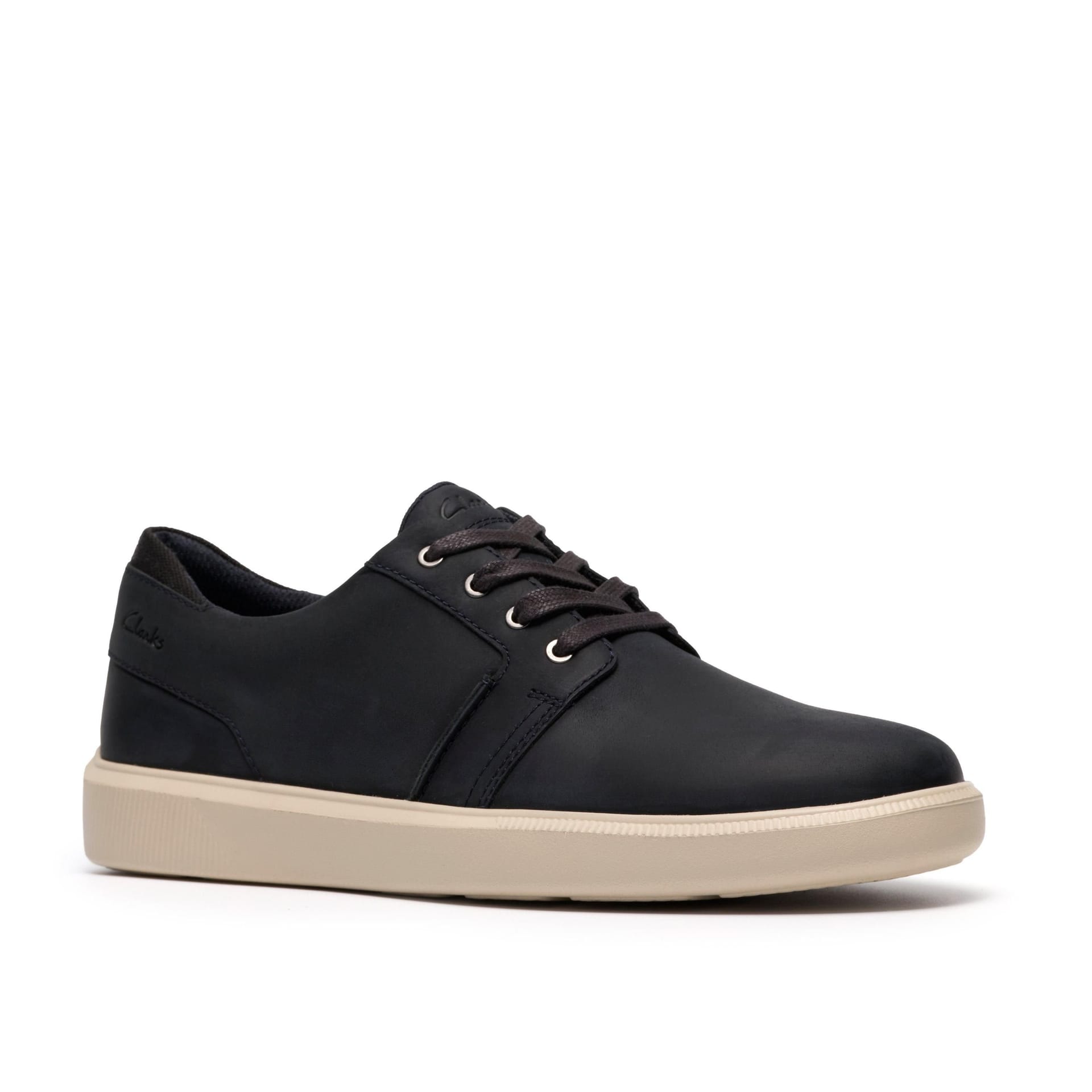 Clarks Clarks Men's Brodin Seam Navy Trainers, Lace Up - 4