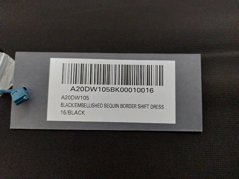 Sosandar Black evening/party dress