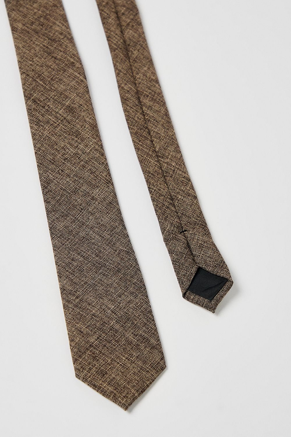 Burton Burton Men's Brown Tweed Tie - 3