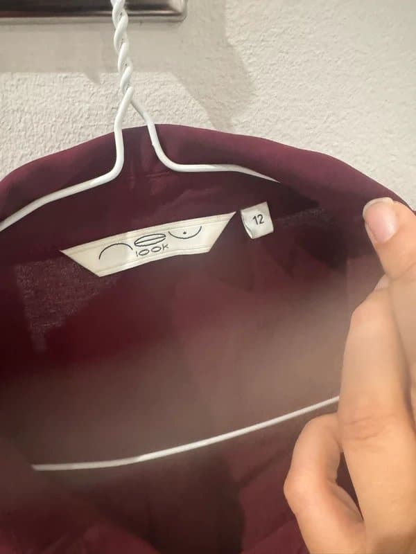 New Look Burgundy shirt