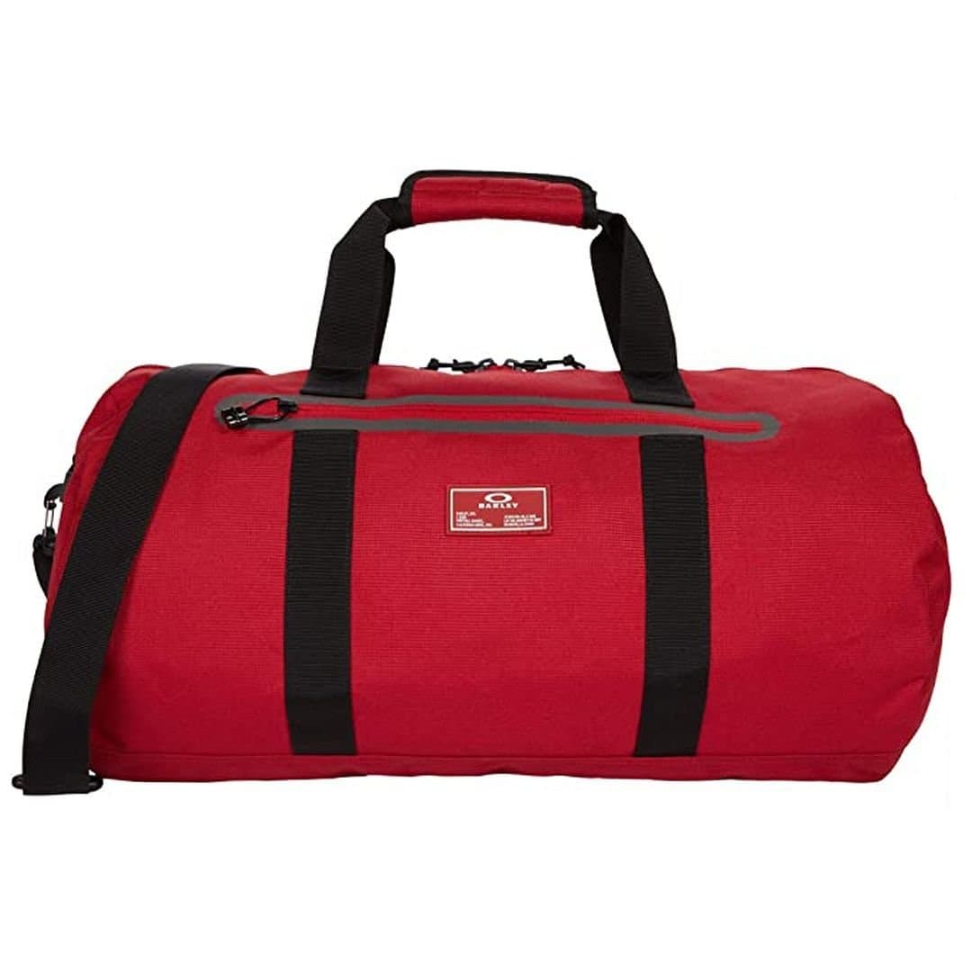 Oakley Oakley Red Adjustable Straps College Duffel Bag