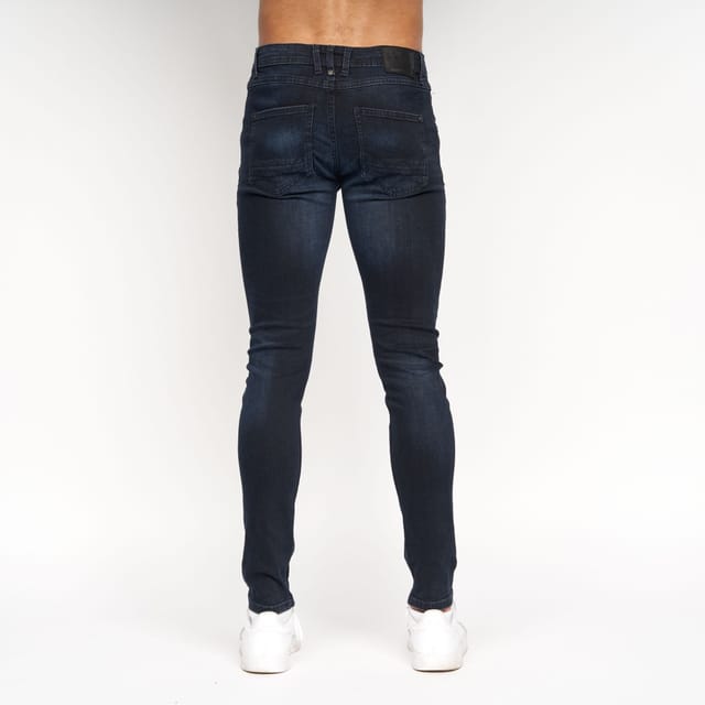 Duck&Cover Duck&Cover Maylead Men's Slim-Fit Five-Pocket Denim Jeans in Dark Navy - 2